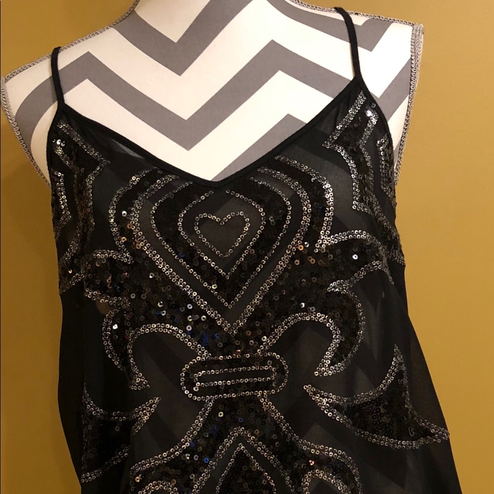 Express Sequin Embellished Cami